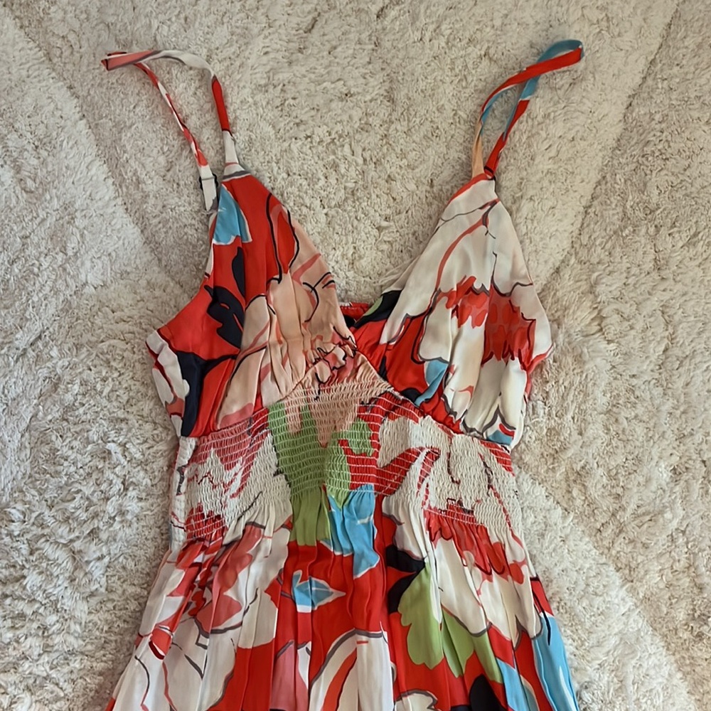 Aqua Bloomingdale’s maxi dress. Medium. New with tags! - Picture 2 of 3